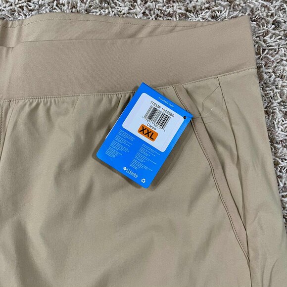 Columbia Women's Straight Leg Trail Pants Tan, Size XXL (New) - Picture 7 of 16